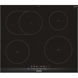 Siemens EH675FFC1E hob Black, Stainless steel Built-in Zone induction hob 4 zone(s)