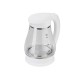 Adler AD 1274 B electric kettle 1.7 L White,Transparent 2200 W