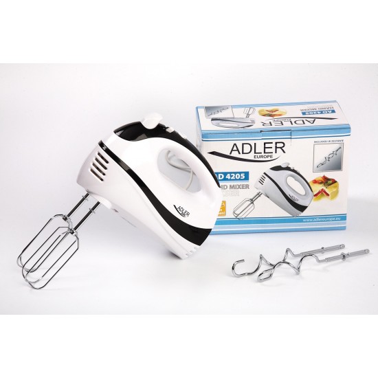 Adler AD 4205 Hand mixer Black,White 300 W