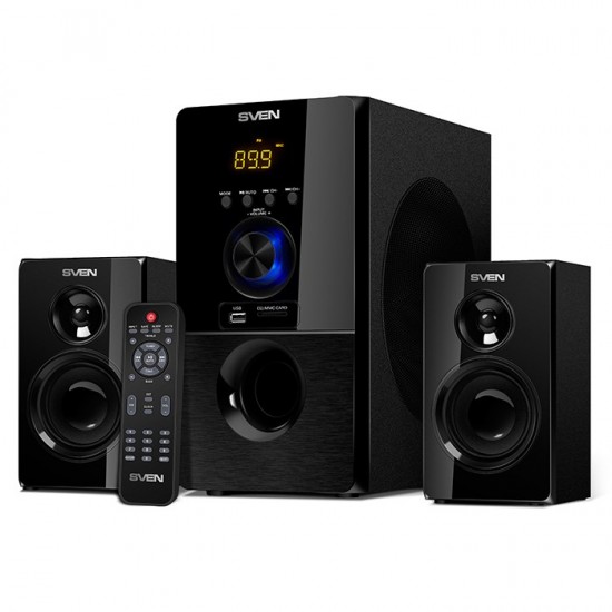 SVEN MS-2050 55 W Black 2.1 channels