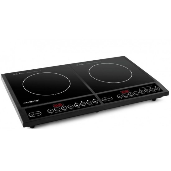 Esperanza EKH008 hob Black Countertop Zone induction hob 2 zone(s)