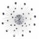 Esperanza EHC002 wall clock Mechanical wall clock Round Stainless steel