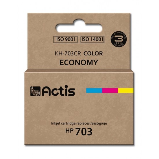 Actis KH-703CR ink (replacement for HP 703 CD888AE; Standard; 12 ml; color)