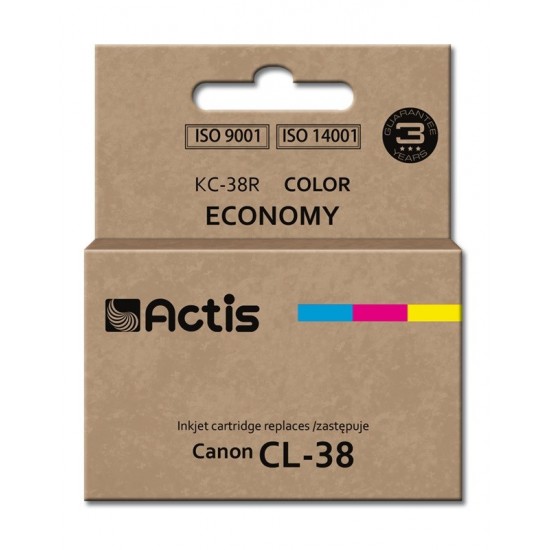 Actis KC-38R ink (replacement for Canon CL-38; Standard; 12 ml; color)