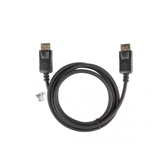 Lanberg CA-DPDP-10CC-0018-BK DisplayPort cable 1.8 m Black