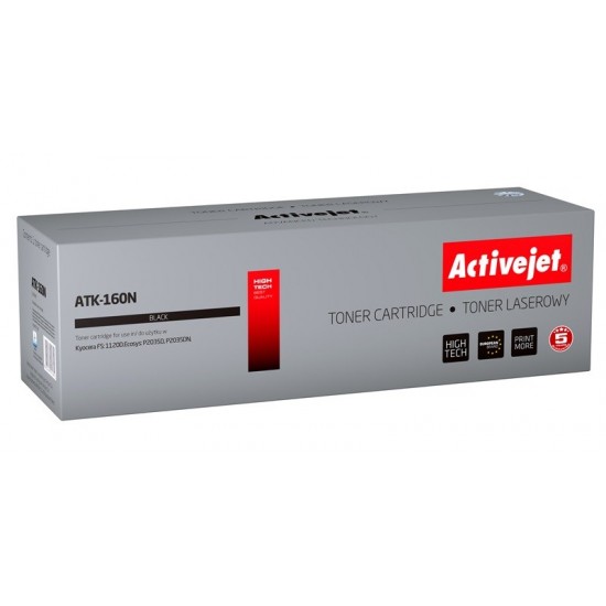 Activejet ATK-160N Toner Cartridge (replacement for Kyocera TK-160; Supreme; 2500 pages; black)