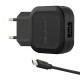 Qoltec 50195 Charger 12W | 5V | 2.4A | USB + Micro USB cable