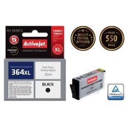 Activejet AH-364BCX Ink Cartridge (replacement for HP 364XL CN684EE; Premium; 20 ml; black)