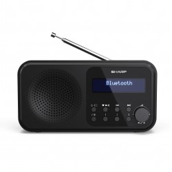 SHARP DIGITAL RADIO BLACK DR-P420