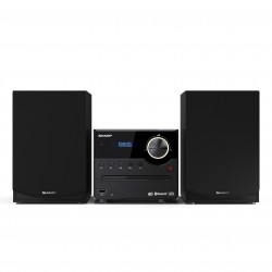 SHARP HI-FI MICRO SYSTEM BLACK XLB517DBK