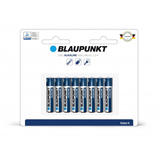 BLAUPUNKT ΜΠΑΤ.LR03 AAA EVERYDAY HIGH TECH SUPER ALKALINE (8TEM)