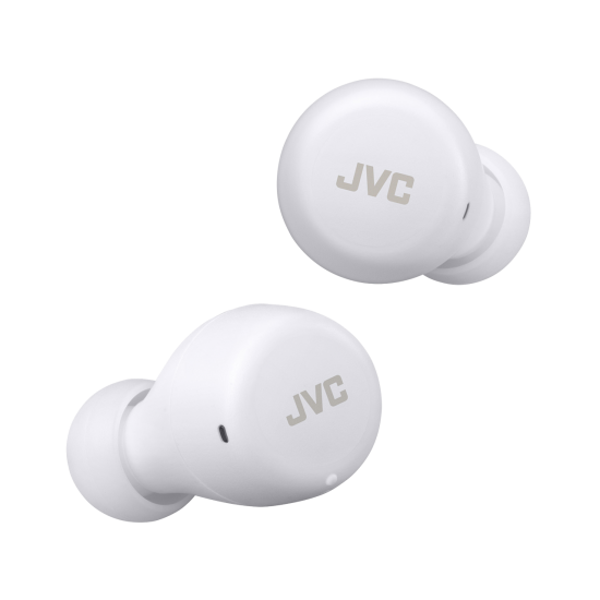 JVC ΑΚΟΥΣΤΙΚΑ GUMY TRUE WIRELESS BT EARBUDS HA-A5T-WN ΛΕΥΚΟ