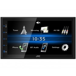 JVC M25 2DIN MECHLESS USB MIRRORING